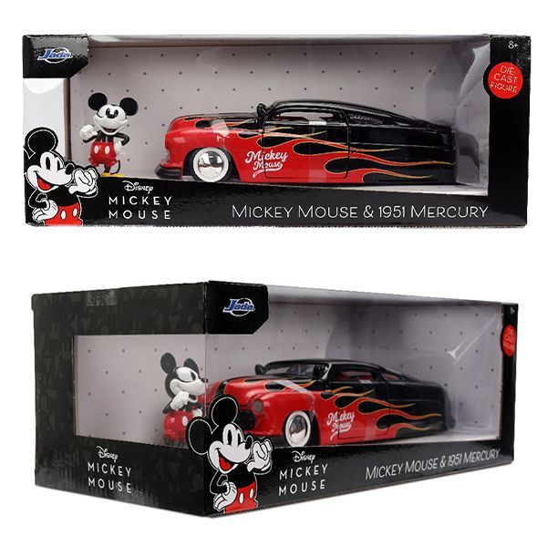 1:24 DISNEY 1951 Mercury w/ MICKEY MOUSE【ミッキーマウス】ミニカー