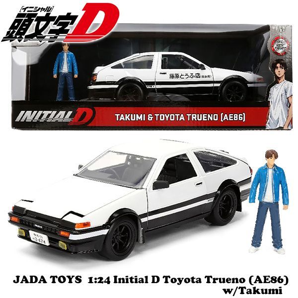 1:24 INITIAL D. TOYOTA TRUENO（AE86）w/ TAKUMI 【イニシャル D
