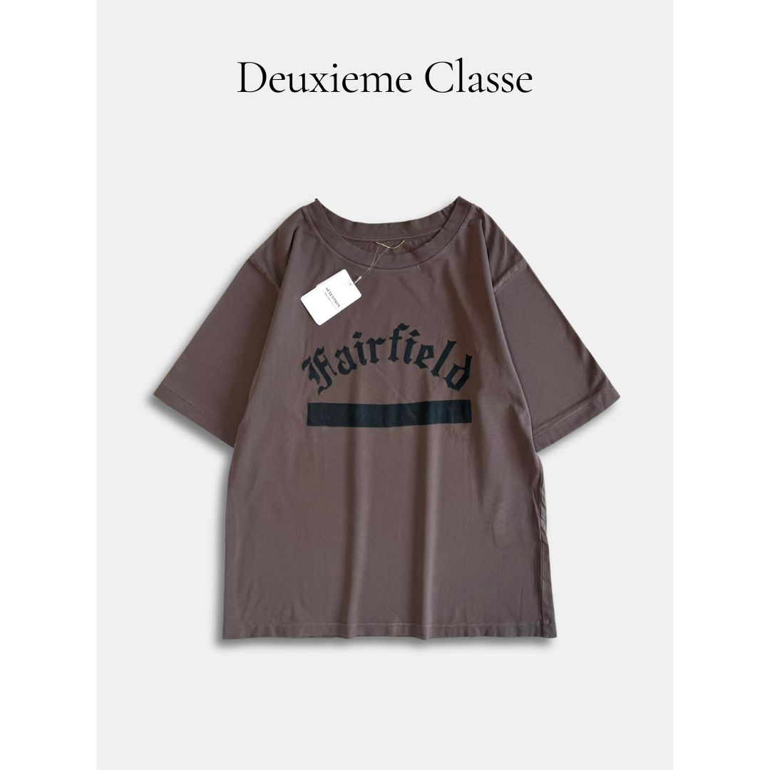 ◇タグ付き◇ Deuxieme Classe ドゥーズィエムクラス ロゴプリントT