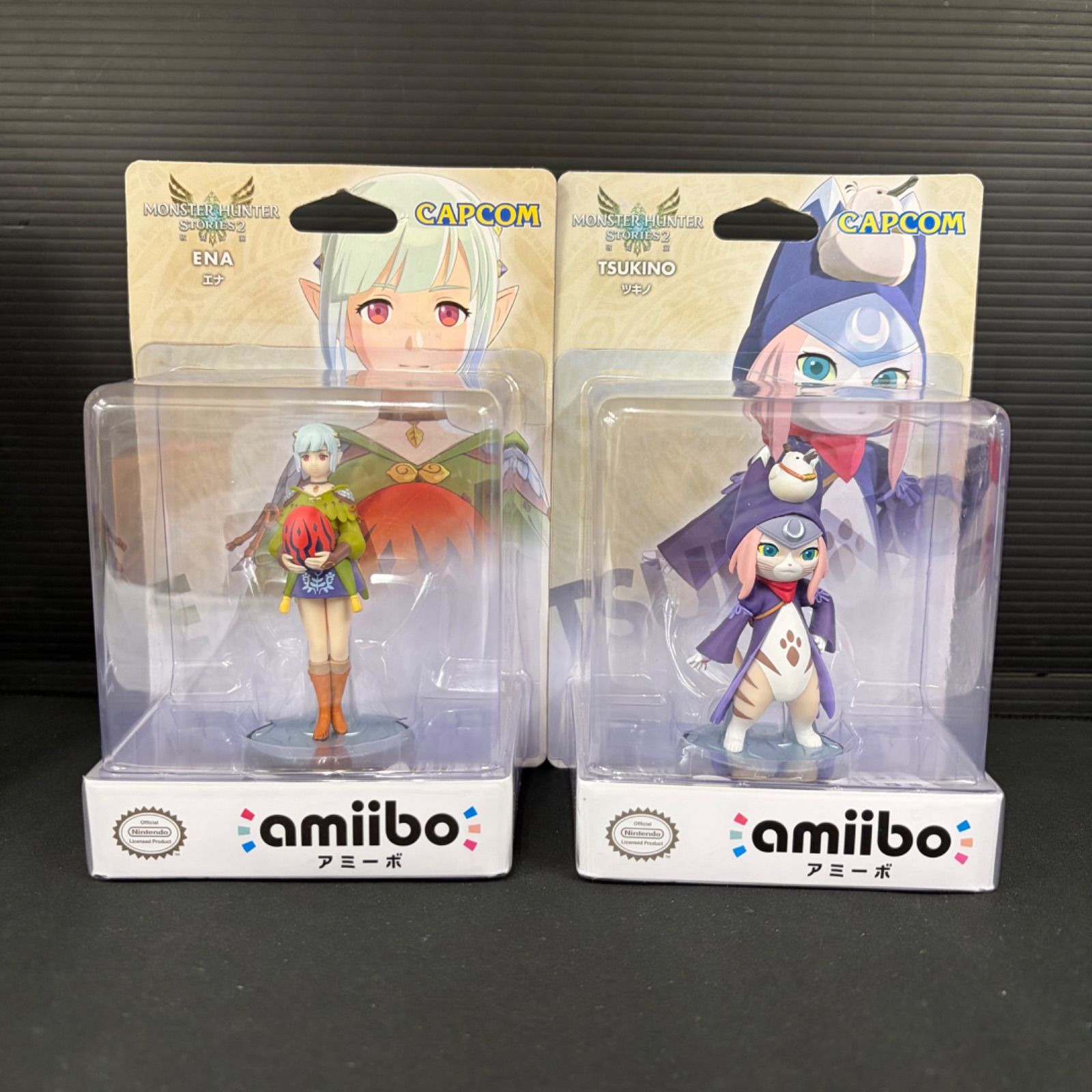 新品未開封 amiibo モンハンストーリーズ エナ ツキノ セット - メルカリ