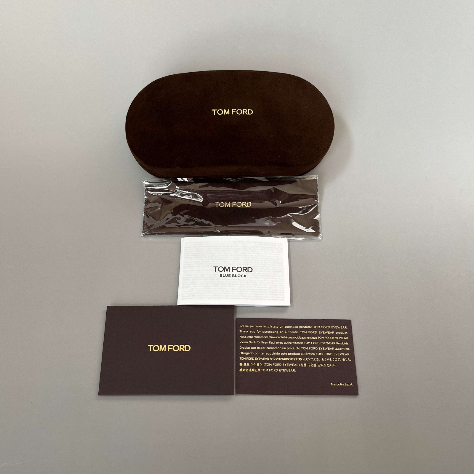 トムフォード メガネ TOM FORD キャットアイ 眼鏡 ゴールド ブラウン