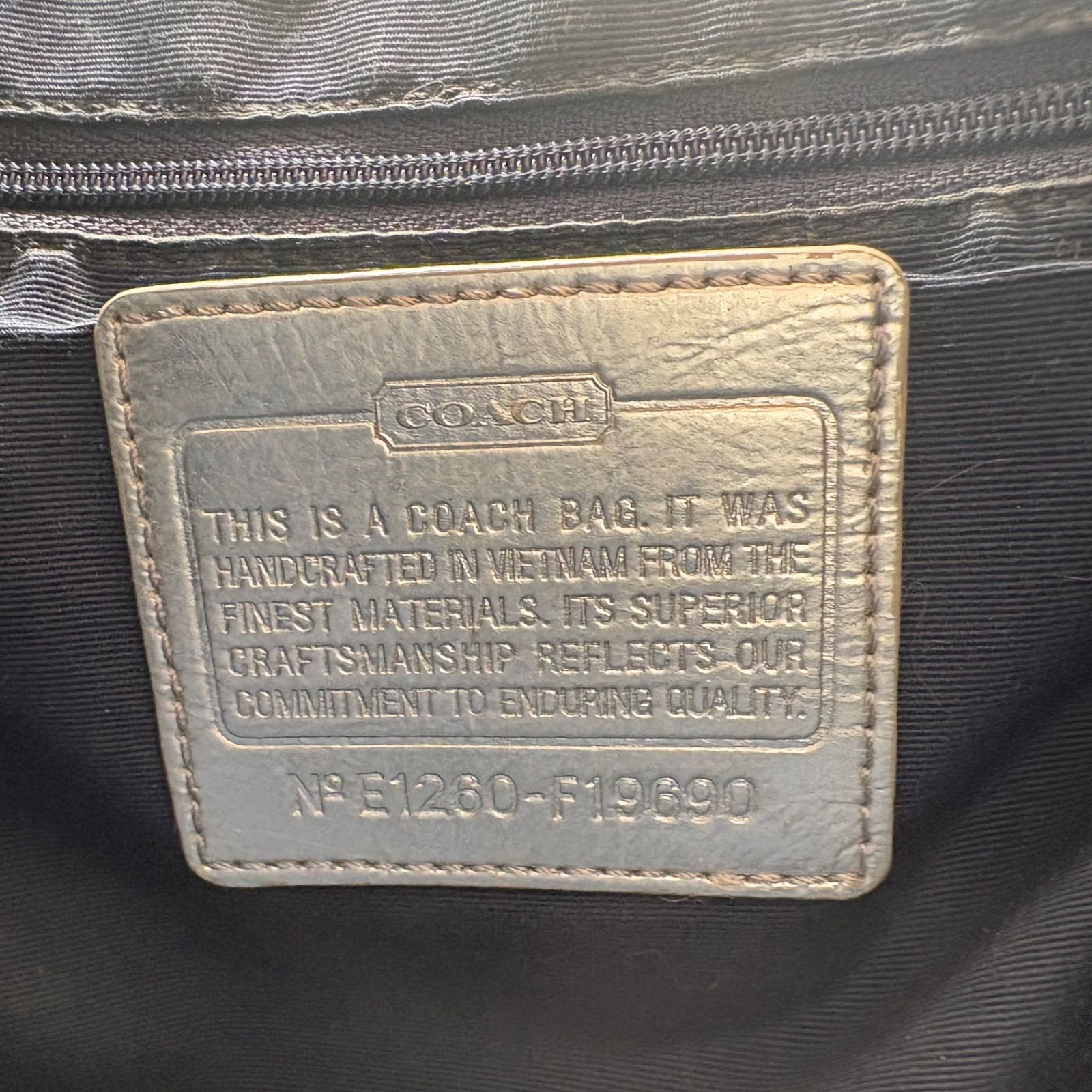 希少】COACH y2k signature denim oneshoulderbag コーチ シグネチャー