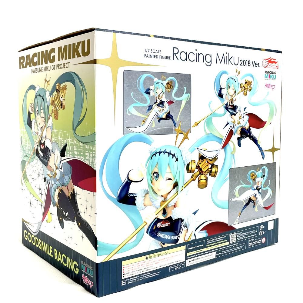 中古開封・髪に亀裂ｱﾘ)レーシングミク 2018Ver. 1⁄7 初音ミクGT