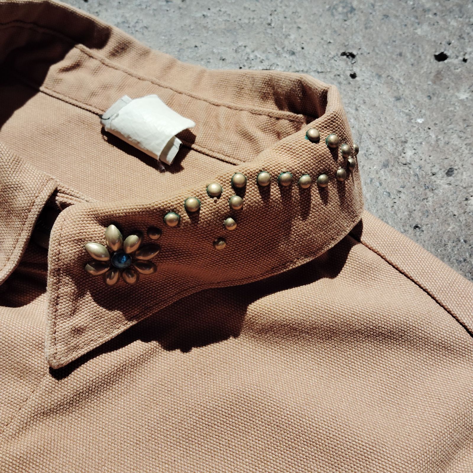 POINTER USA製 Brown Duck Chore Coat スタッズカスタム ポインター