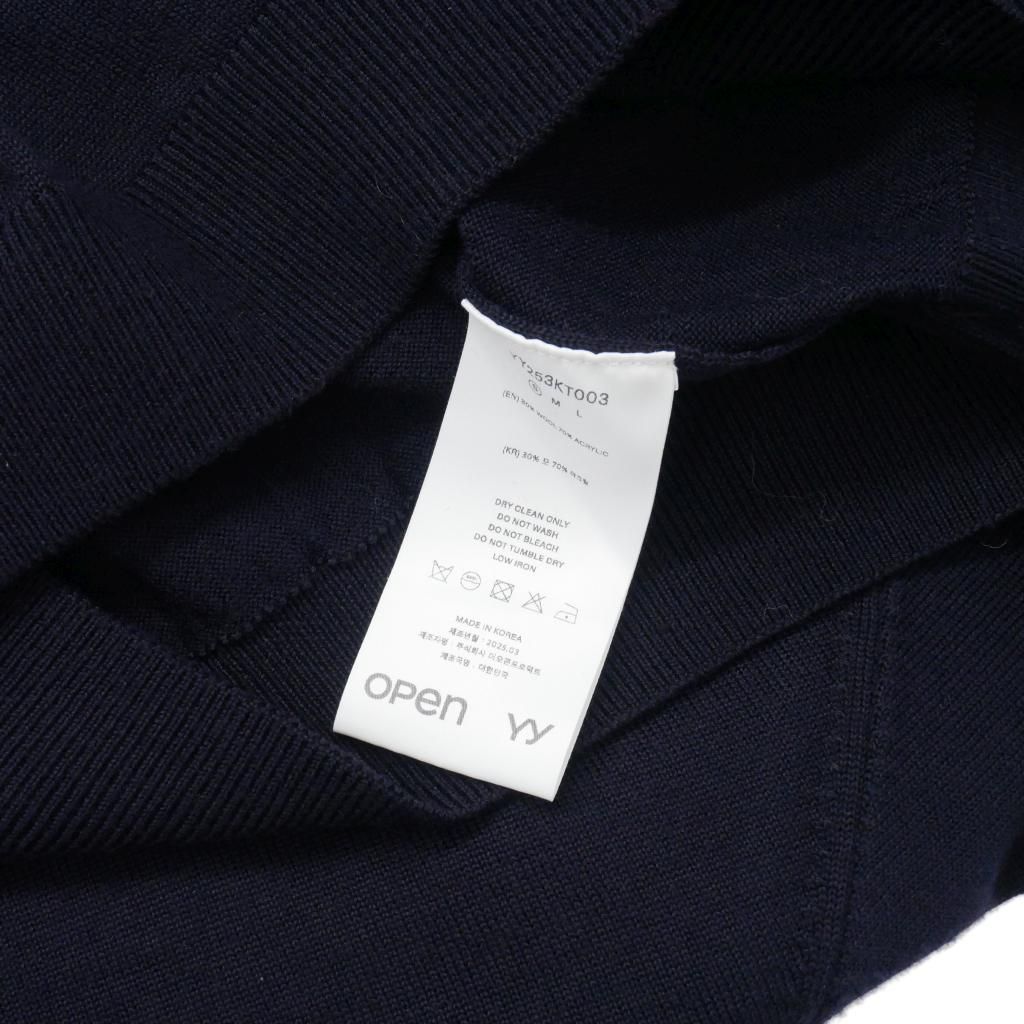 オープンワイワイ OPEN YY DOG GRAPHIC KNIT TOP ドッググラフィック