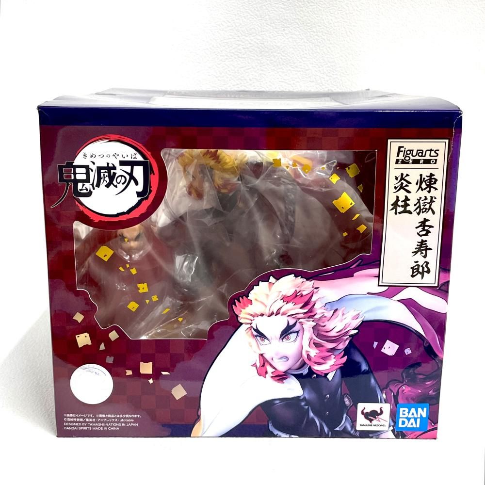 中古】開封・箱ｲﾀﾐ)フィギュアーツZERO 煉獄杏寿郎 炎柱[79] 煉獄杏