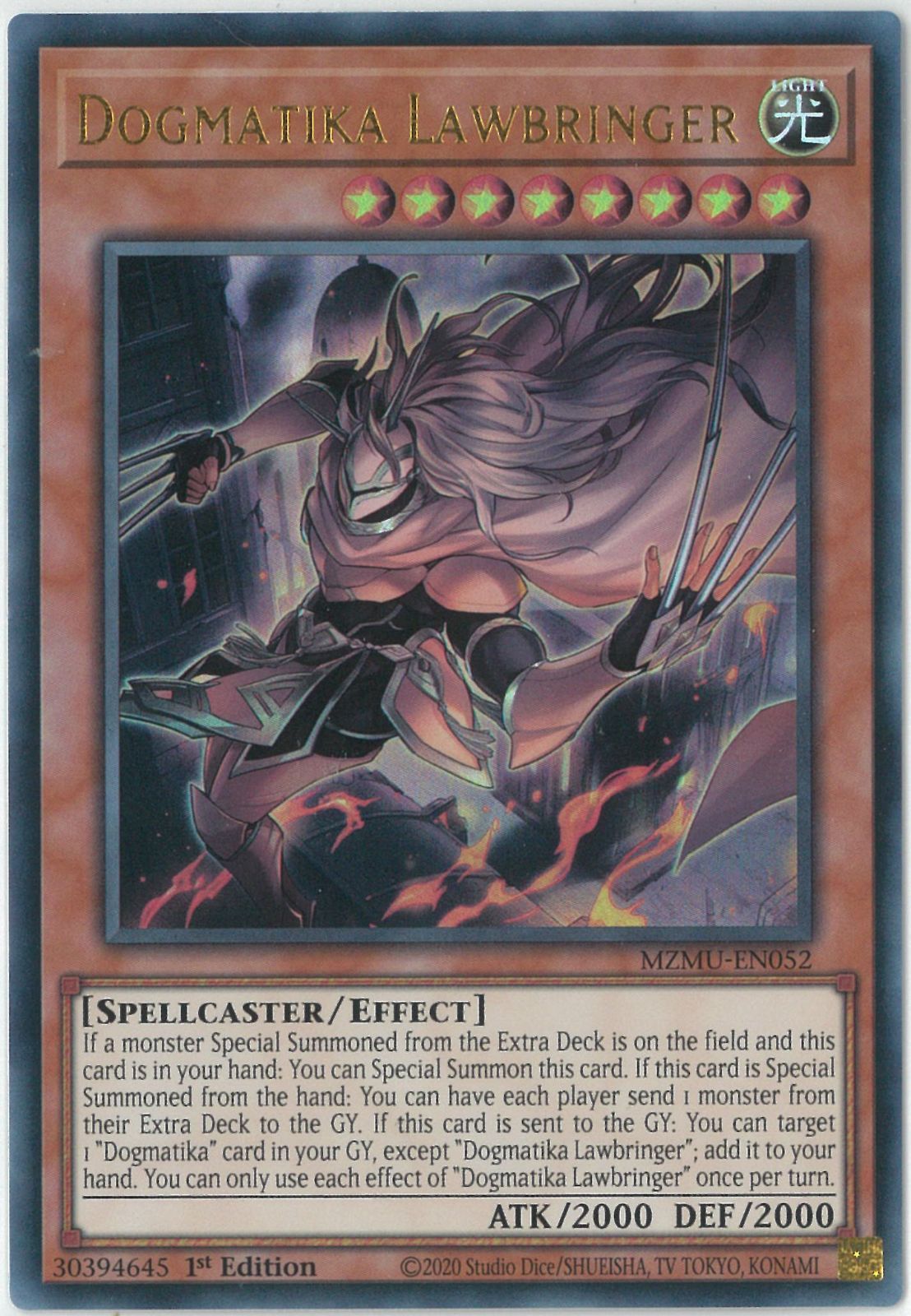 遊戯王/英語版/EU版/教導の死徒/チャプレーン・ドラグマ/Dogmatika