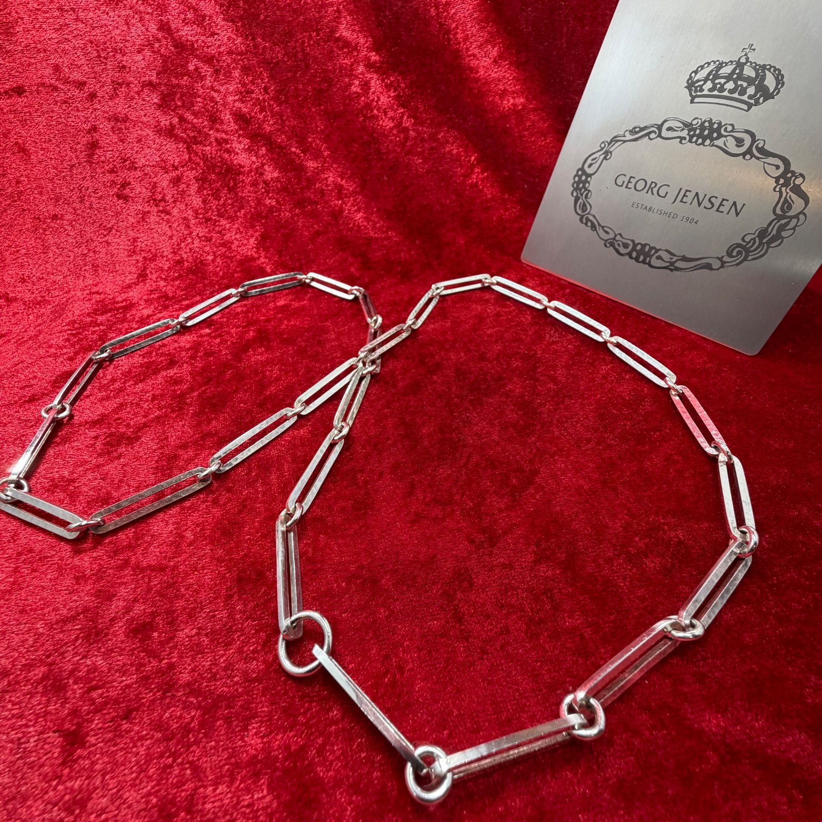 1円 良品 GEORG JENSEN ジョージジェンセン シルバー SV925 コンビ 