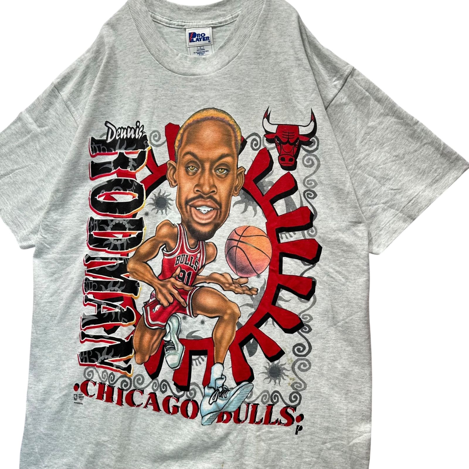 VINTAGE(ヴィンテージ) 90s Dennis Rodman Character T-Shirt 90年代