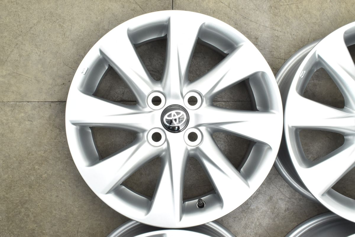 美品 新車外し品】トヨタ アクア Zグレード 純正 15in 6J +45 PCD100 4