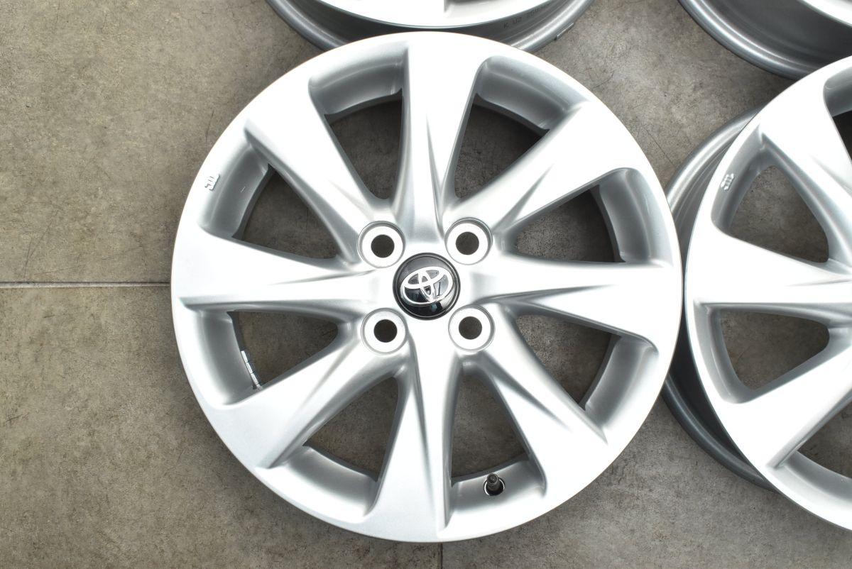 美品 新車外し品】トヨタ アクア Zグレード 純正 15in 6J +45 PCD100 4