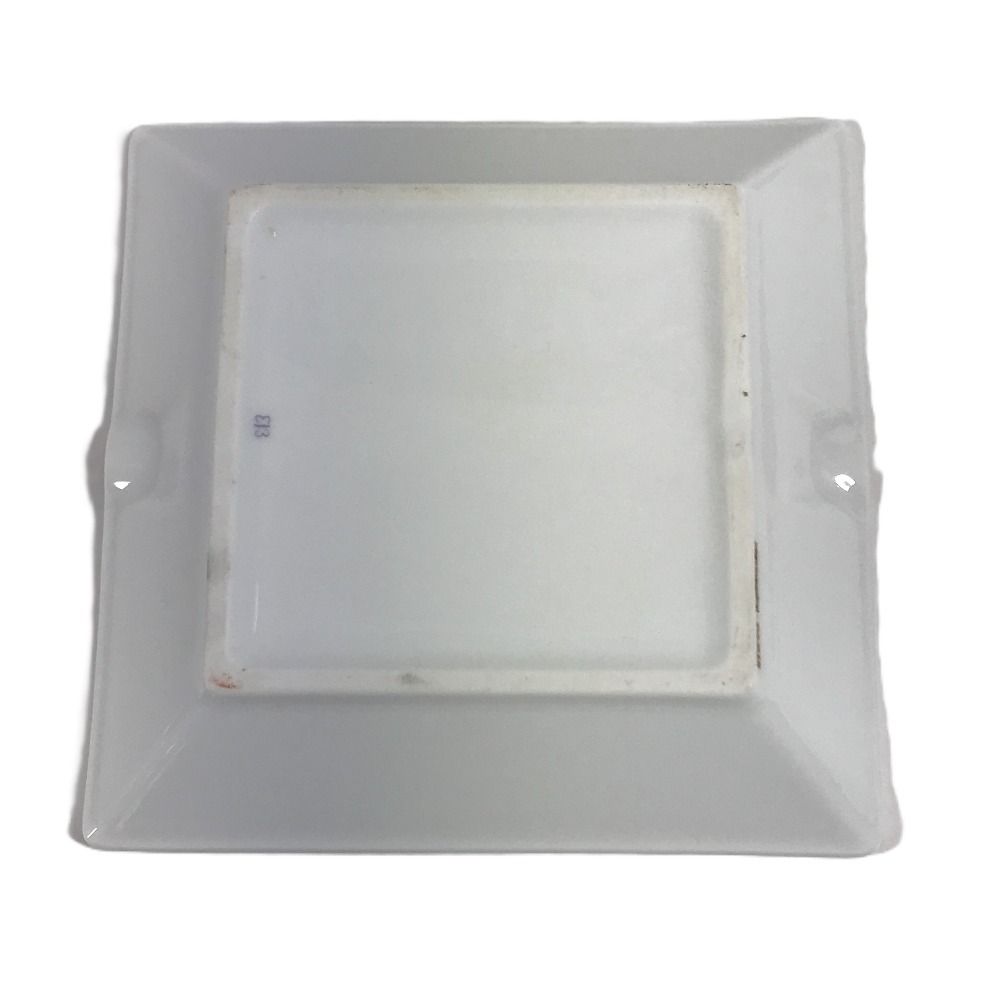 HERMES エルメス 灰皿 シェーヌダンクル ロゴ 陶器 ホワイト - メルカリ