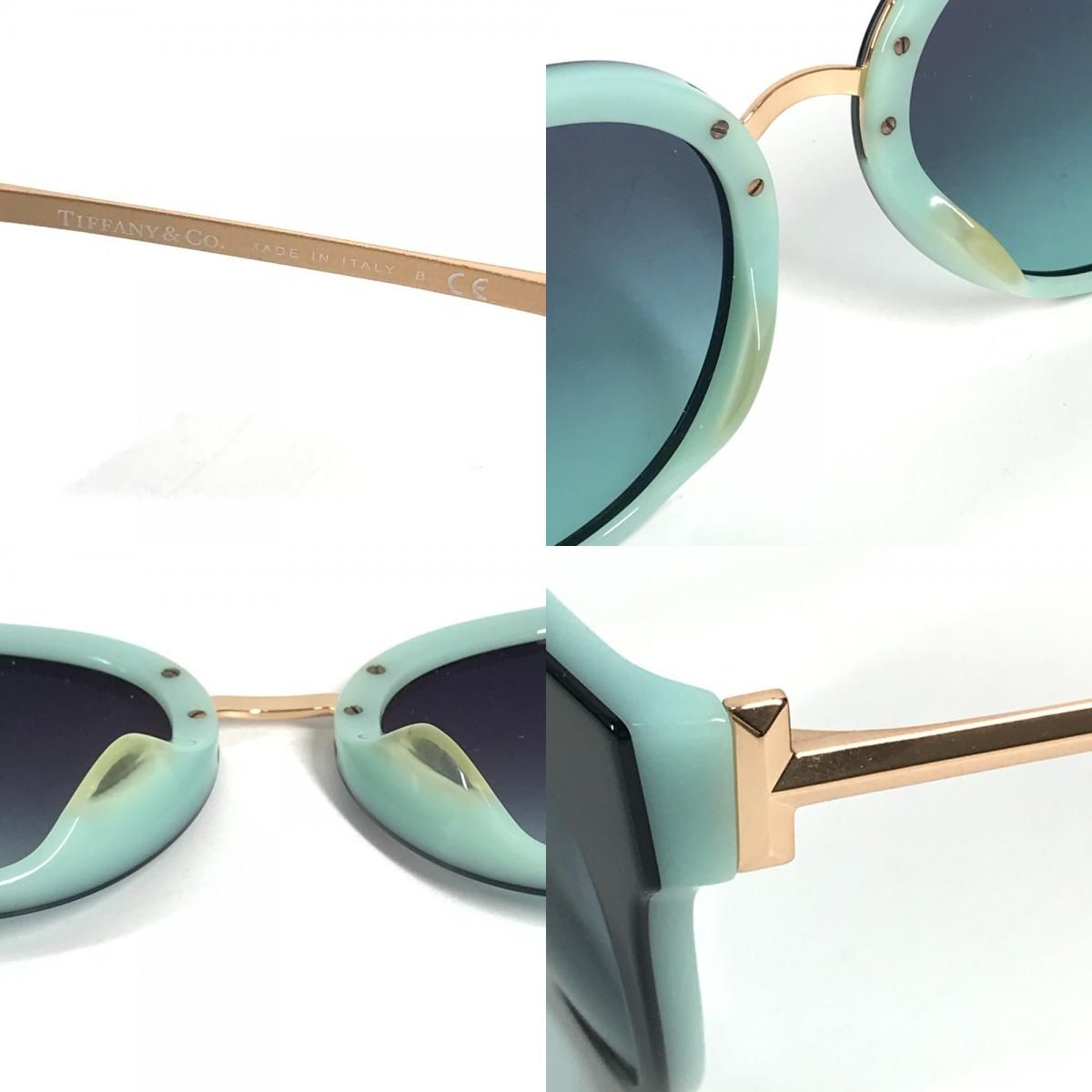 TIFFANY&Co. ティファニー サングラス ロゴ バイカラー TF4168