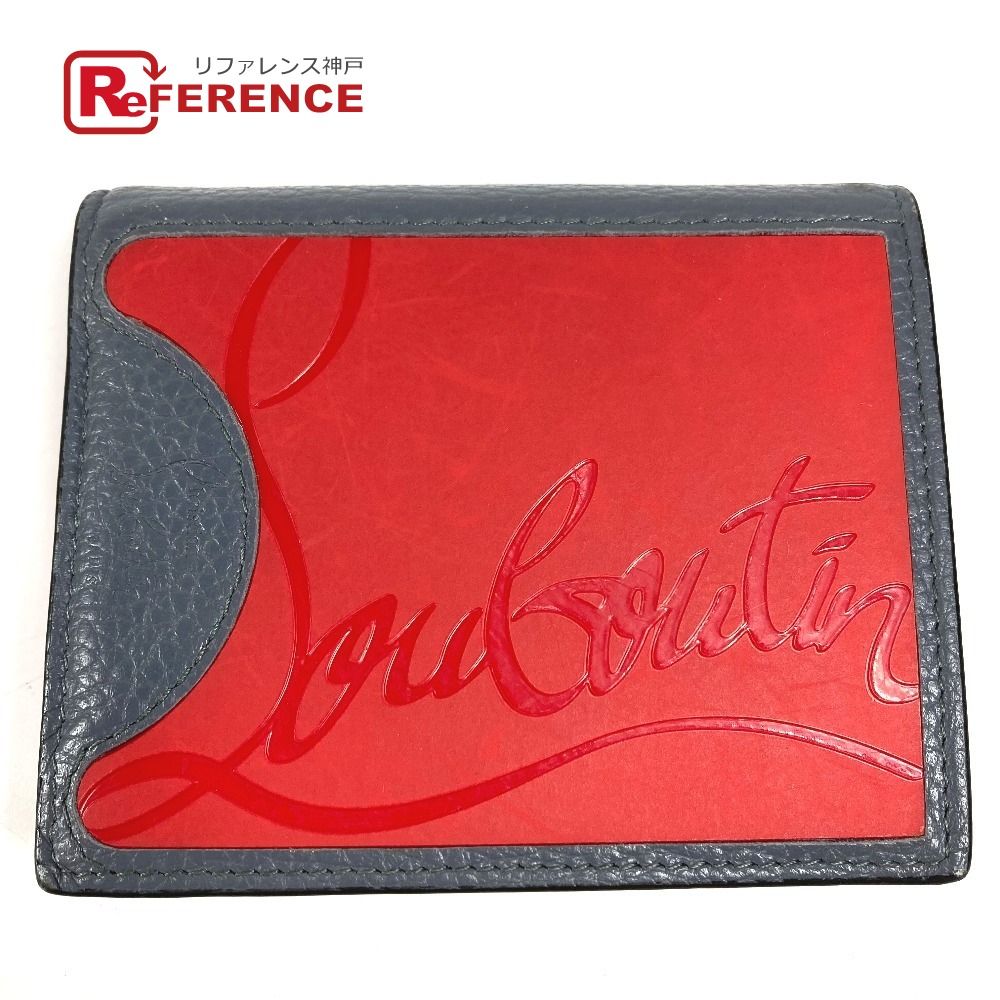 Christian Louboutin クリスチャンルブタン 2つ折り財布 ソールロゴ