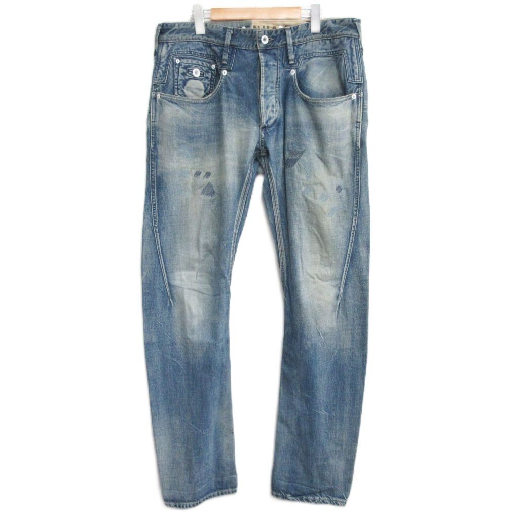 Denham DENHAM CROSSBACK MIJHW Denim Pants Jeans Repaired Crossback 32 Blue Blue 1022