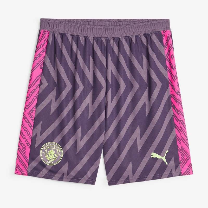 【送料無料・匿名配送】PUMA プーマ マンチェスター・シティ 23/24 GK ゴールキーパー ショーツ 紫 ショートパンツ 短パン 練習用 新品 正規品