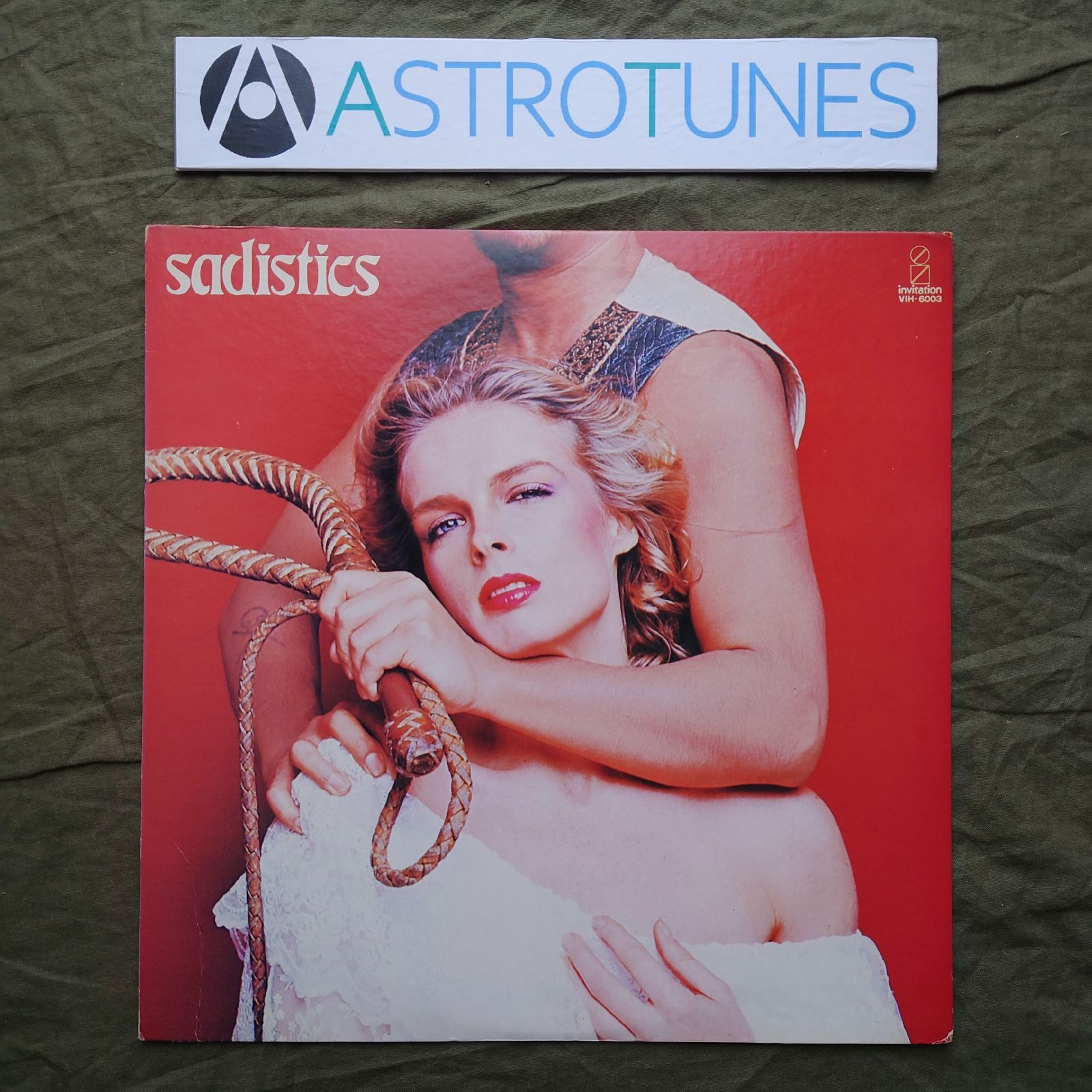 美盤 両面マト111 1977年 LPレコード サディスティックス Sadistics
