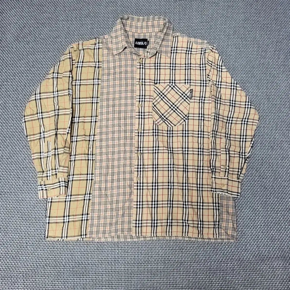 時間限定セール 60%OFF アジョバイアジョ ノヴァチェック コットン シャツ (F/100-105)