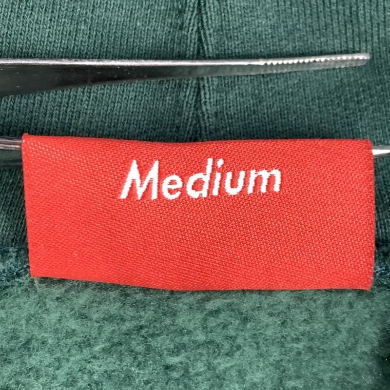 中古】Supreme Rhinestone Shadow Hooded Sweatshirt M グリーン
