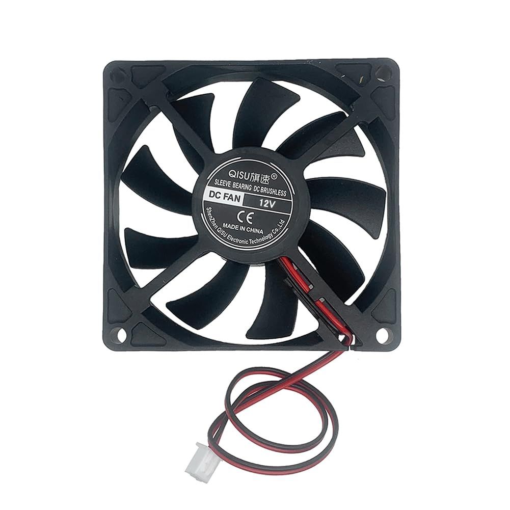 PENGLIN 冷却ファン 2個 8015 12V スリーブベアリング ファン 3D