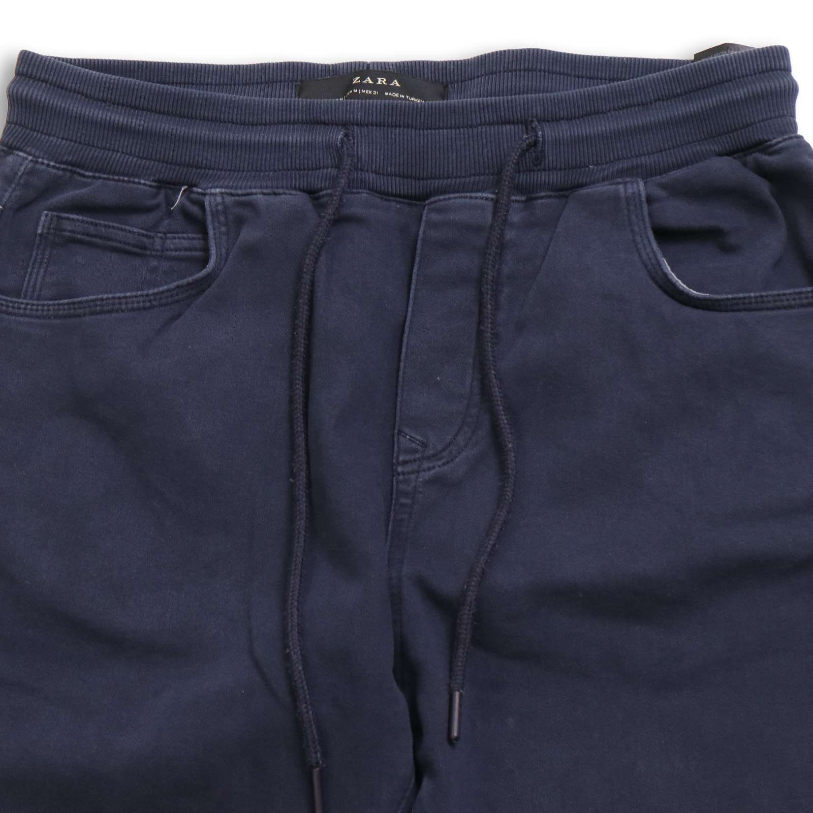 ZARA ザラ 通年 ストレッチ デニム スウェット☆ イージー ジョガー