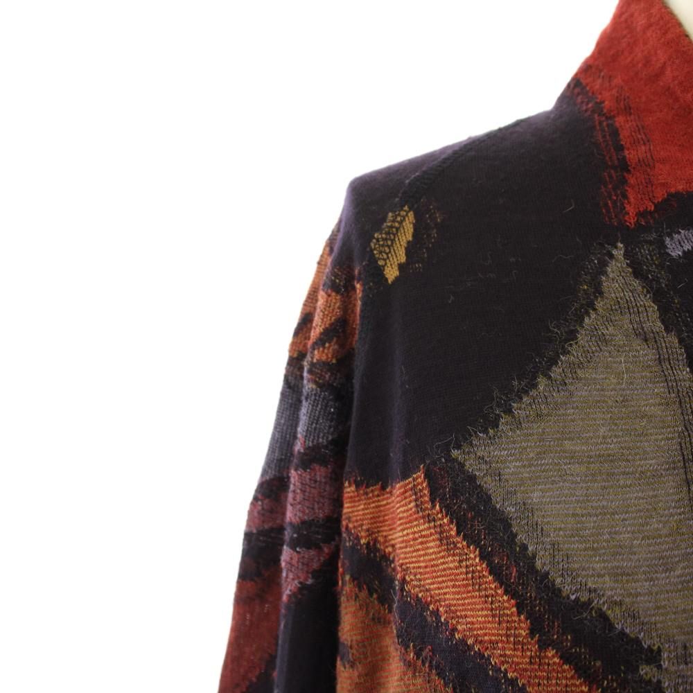 ヨーガンレール JURGEN LEHL チュニック ニット 長袖 ハーフボタン 総