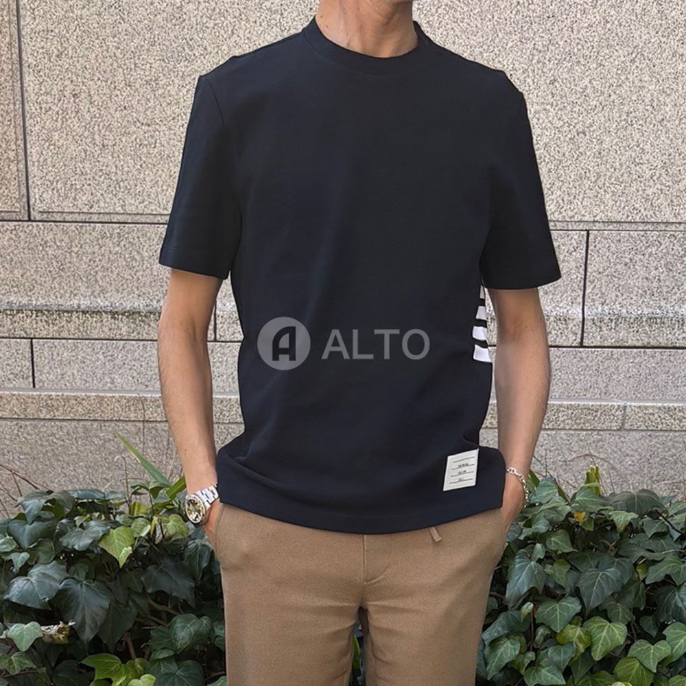 2026年春夏物モデル】 THOM BROWNE トムブラウン クラシック ピケ 4 