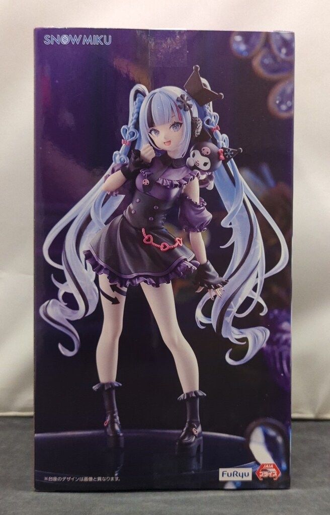 Trio-Try-iT Miku Figure 雪ミク×クロミーフィギュア⁄初音ミク KUROMI Trio-Try-iT Figureー雪ミク×クロミーフィギュア