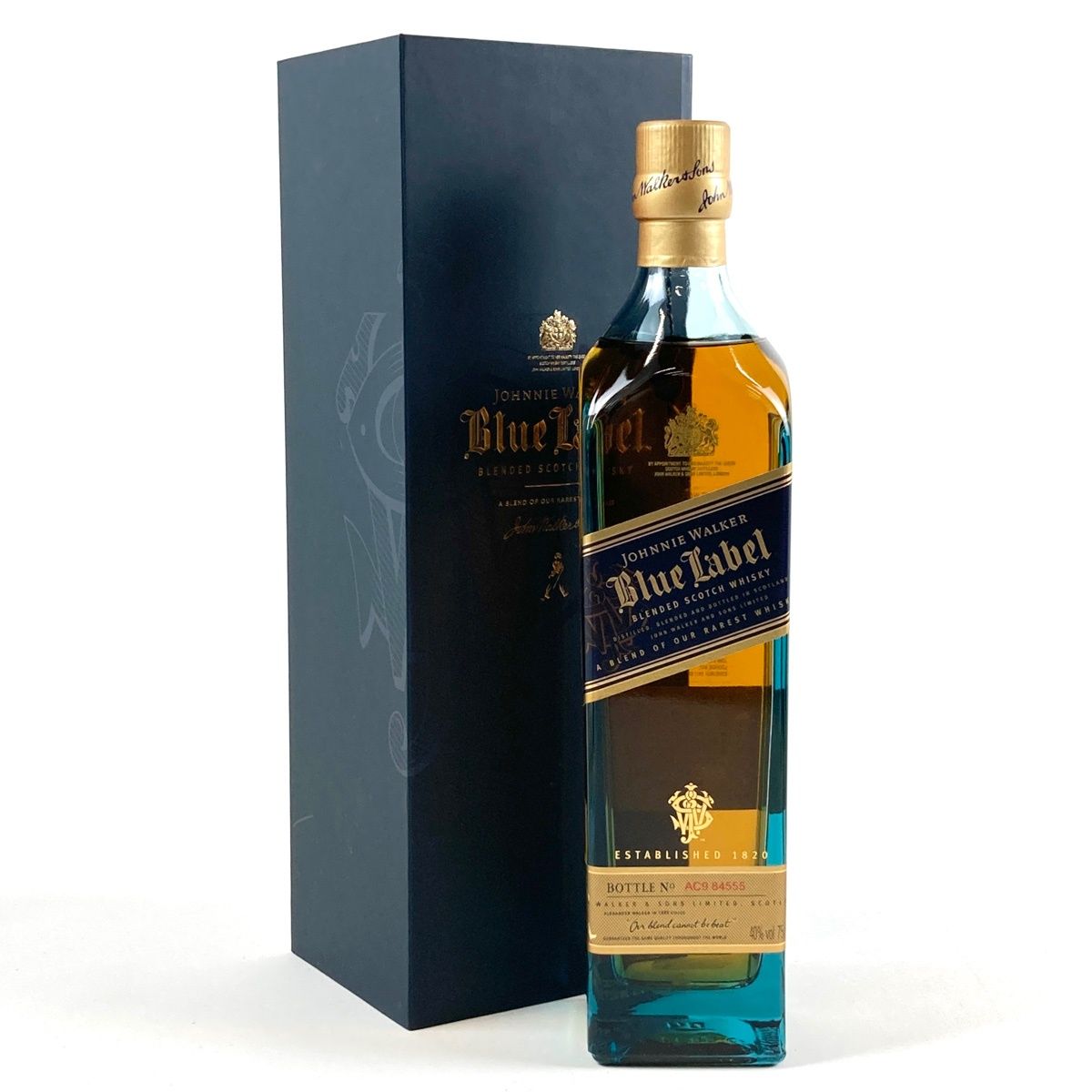 ジョニーウォーカー ブルーラベル 750ml 古酒 - メルカリ