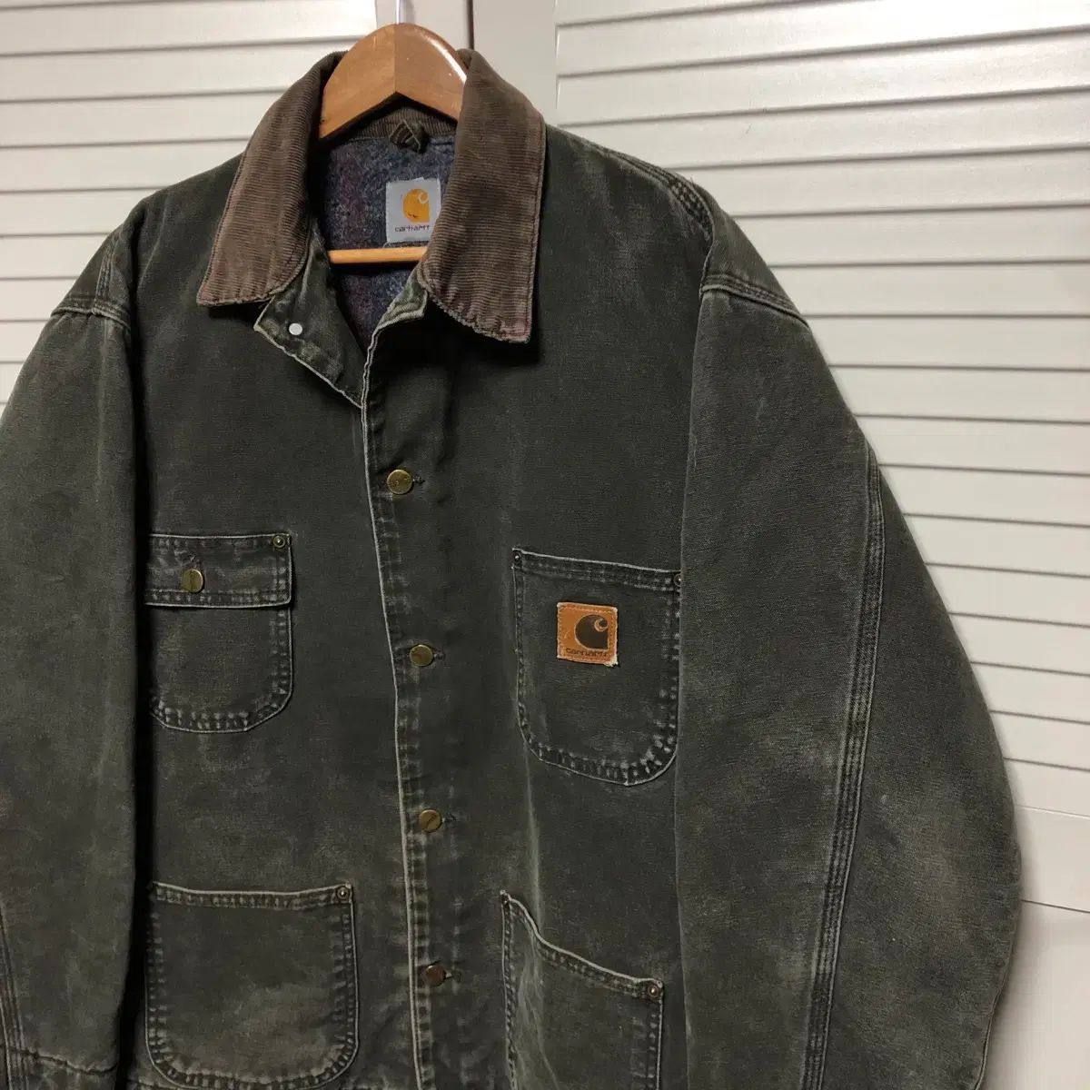 Carhartt カーハート ワークジャケット チョア CO2 ワークジャケット モースグリン