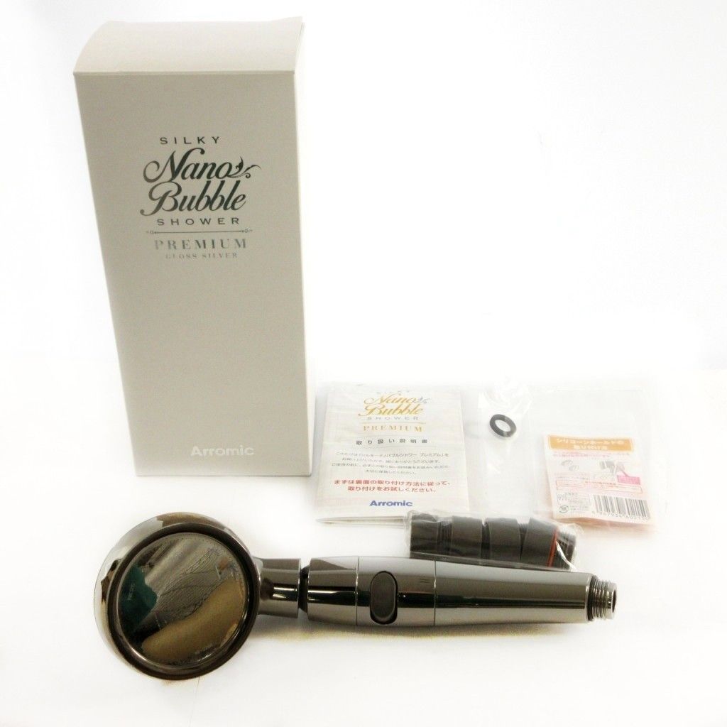 アラミック Arromic シルキー ナノバブル シャワー プレミアム ヘッド