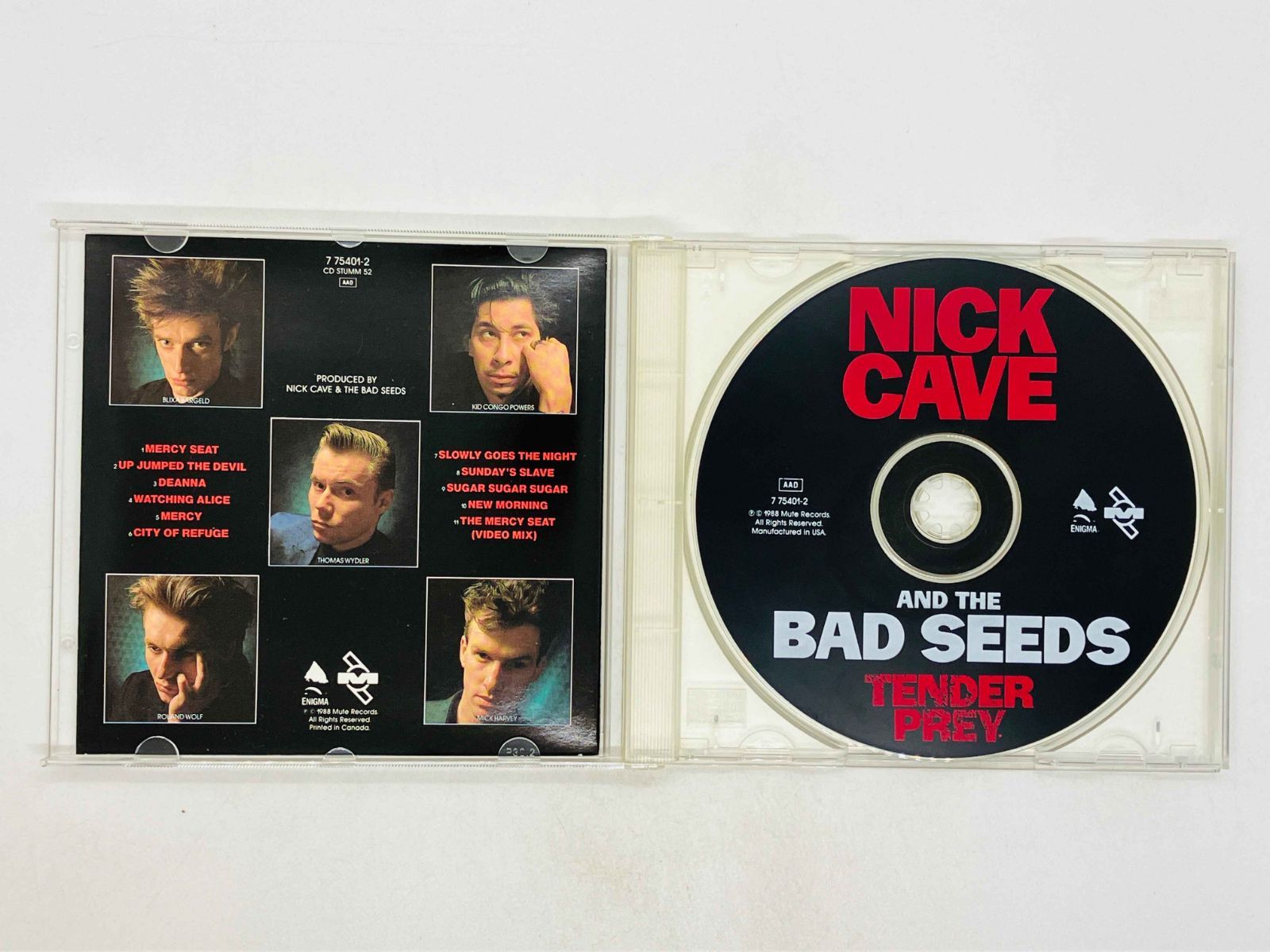 CD NICK CAVE AND THE BAD SEEDS / TENDER PREY / ニック・ケイヴ / 7