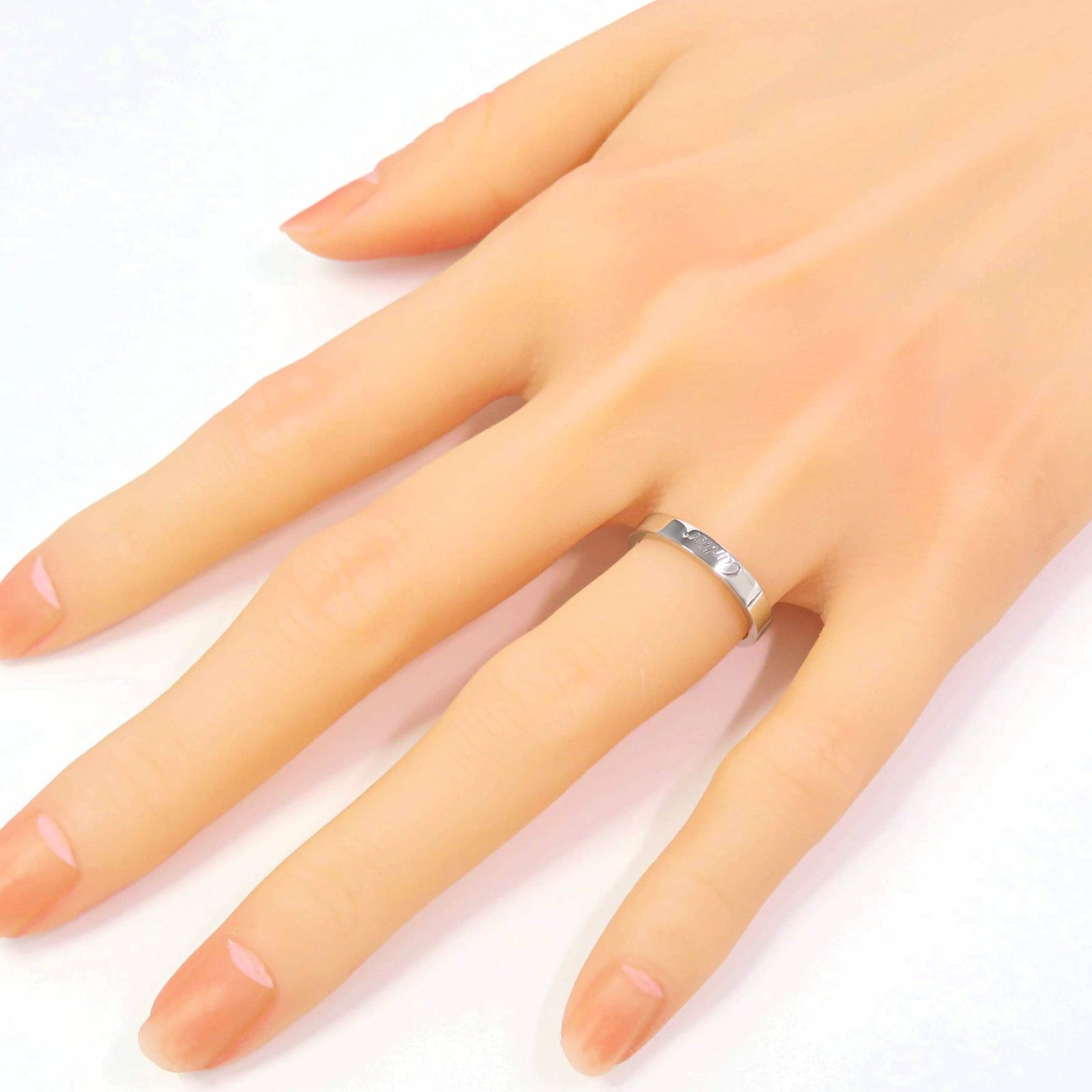 Cartier カルティエ Pt950 C ドゥ カルティエ ウェディング リング 