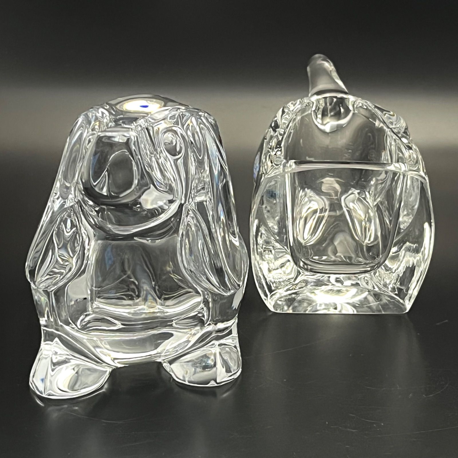 ◼︎美品◼︎【SASAKI CRYSTAL】佐々木クリスタル ガラス製 ダックス