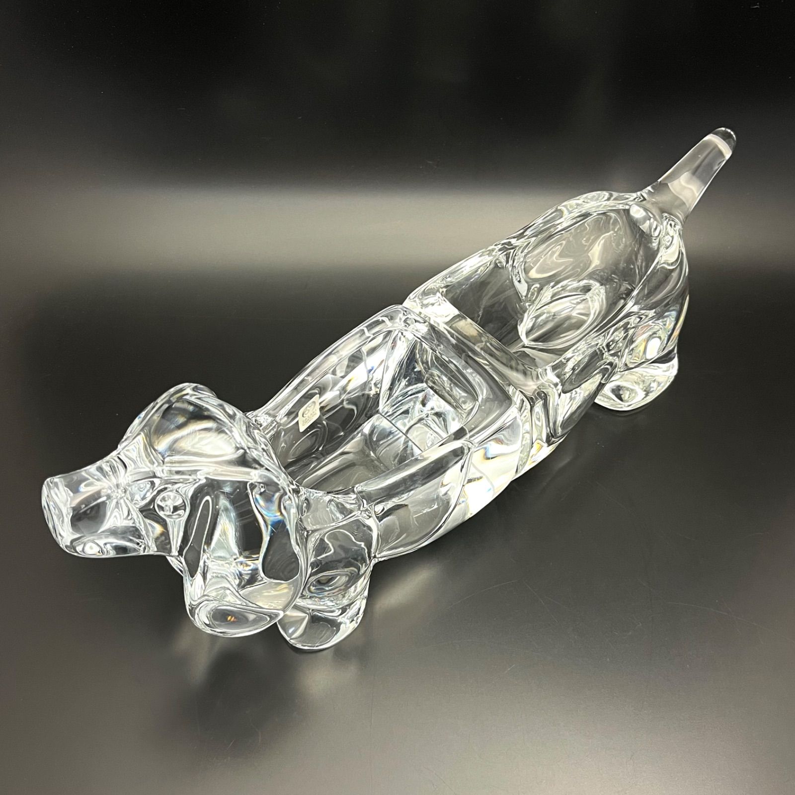 ◼︎美品◼︎【SASAKI CRYSTAL】佐々木クリスタル ガラス製 ダックス