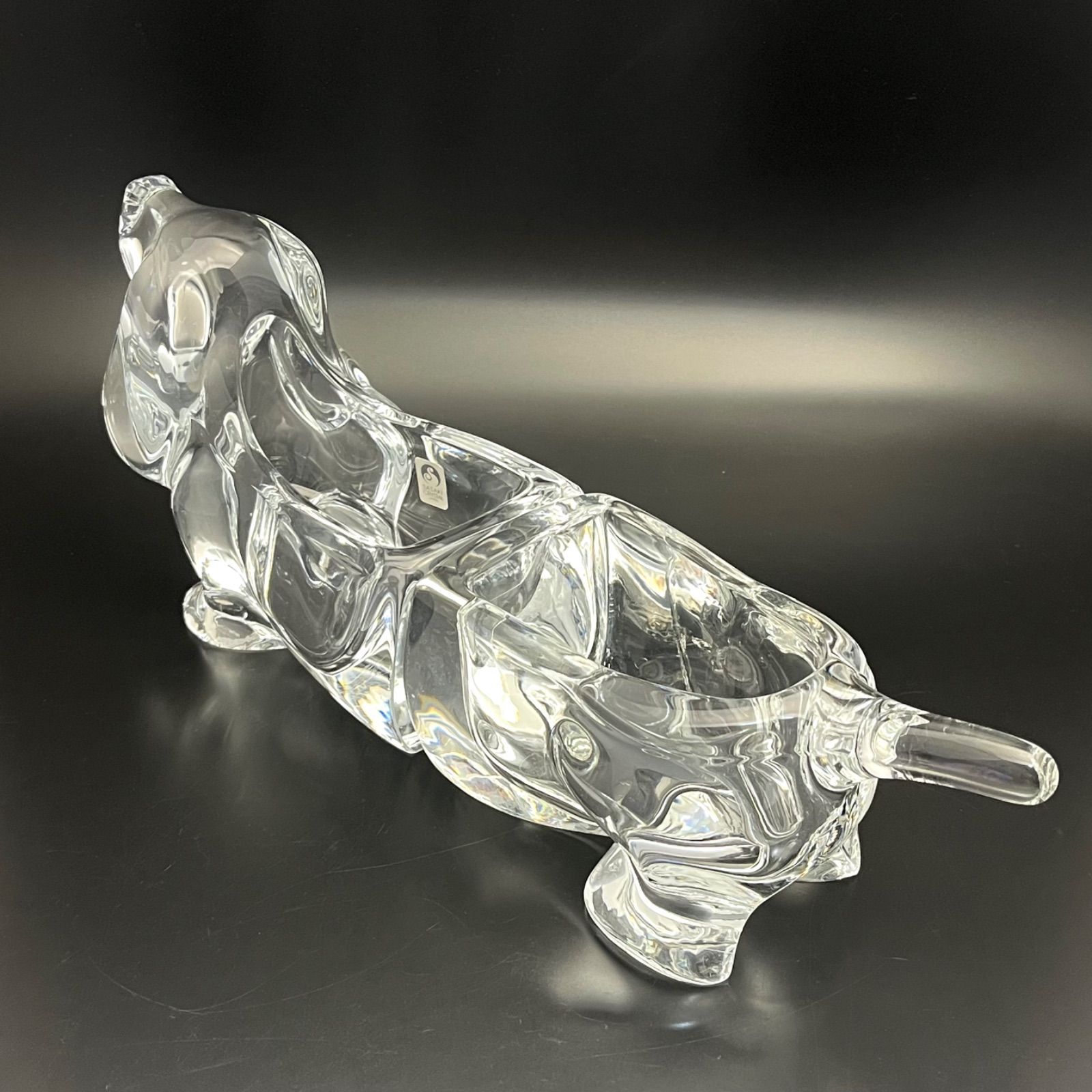 ◼︎美品◼︎【SASAKI CRYSTAL】佐々木クリスタル ガラス製 ダックス