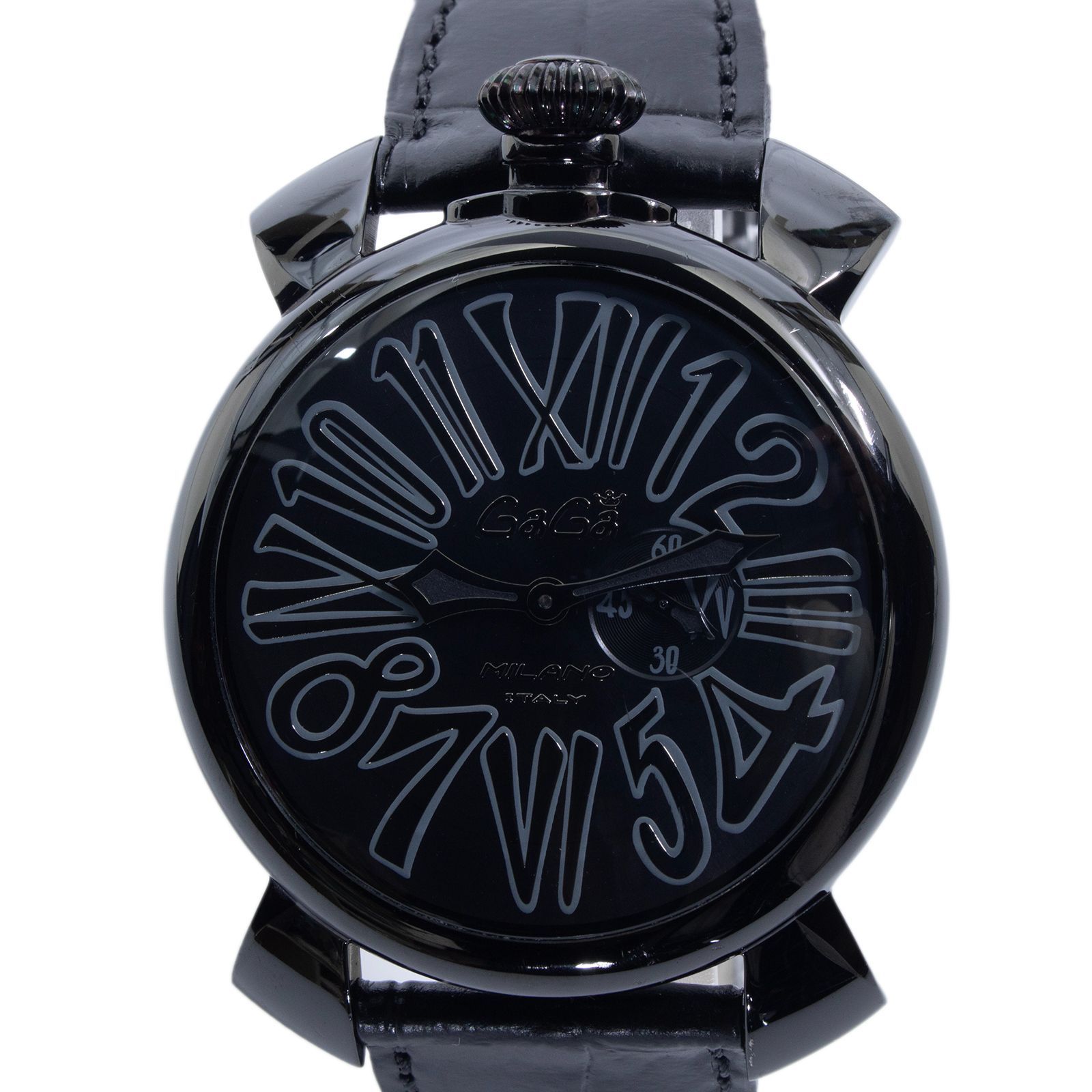 稼働品 送料無料 ガガミラノ 腕時計 クォーツ 3針 メンズ レディース