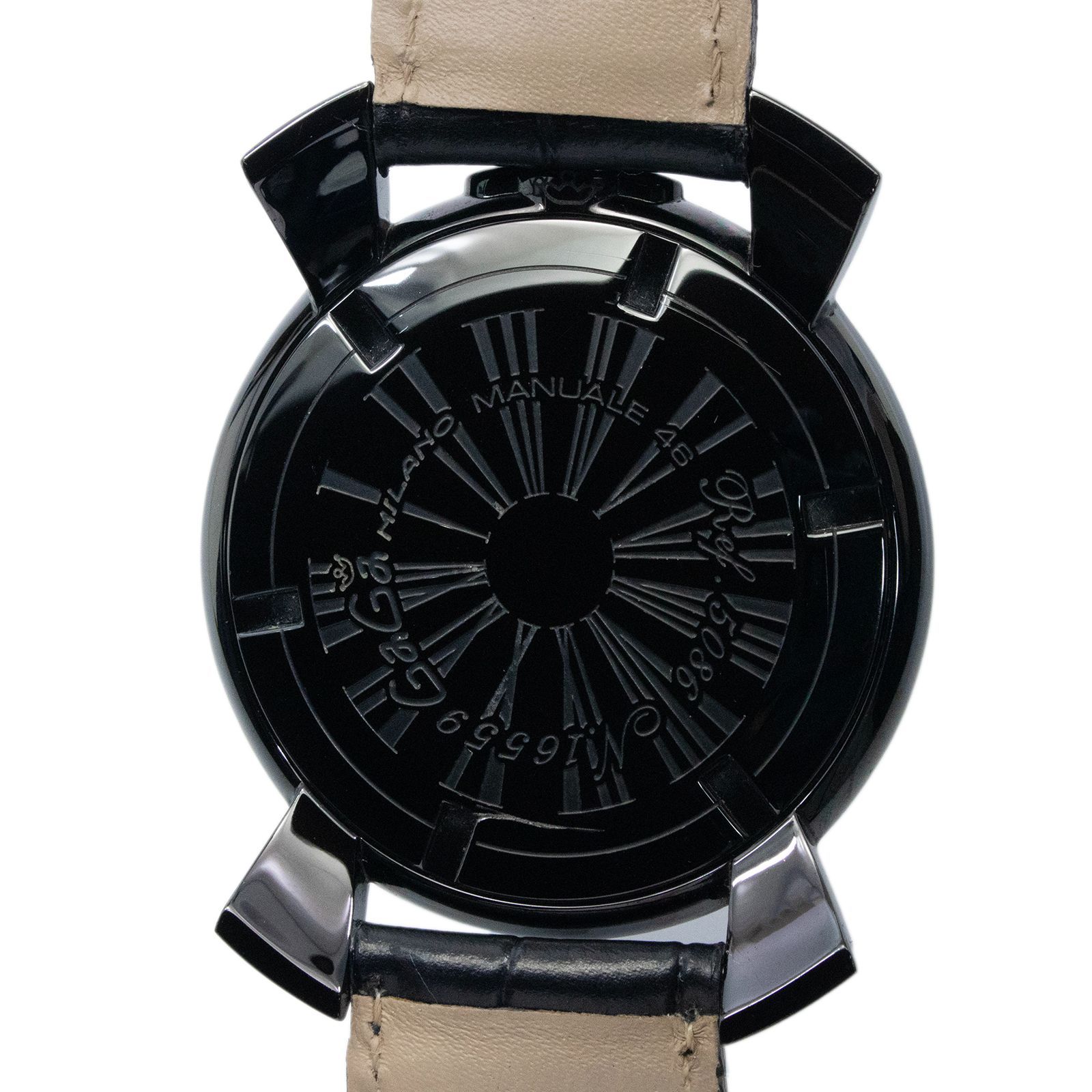 稼働品 送料無料 ガガミラノ 腕時計 クォーツ 3針 メンズ レディース