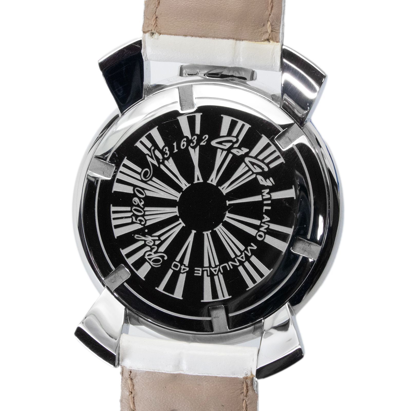 稼働品 送料無料 ガガミラノ 腕時計 クォーツ 2針 メンズ レディース