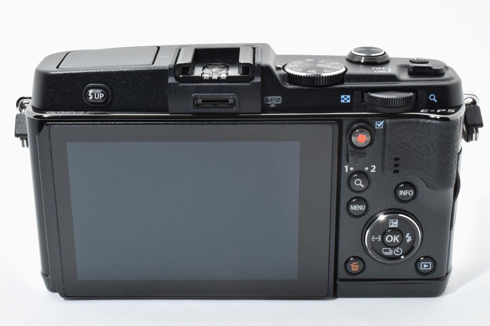 返品保証】☆美品☆オリンパス OLYMPUS PEN E-P5 ボディ ブラック