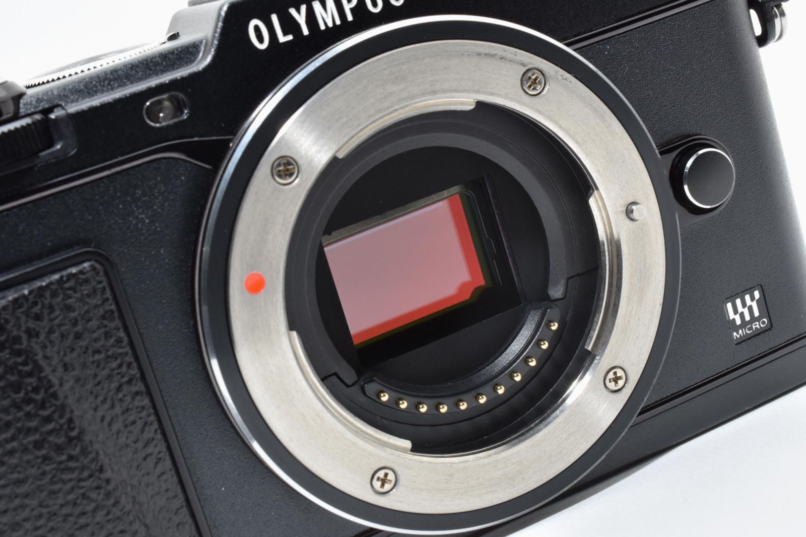 返品保証】☆美品☆オリンパス OLYMPUS PEN E-P5 ボディ ブラック