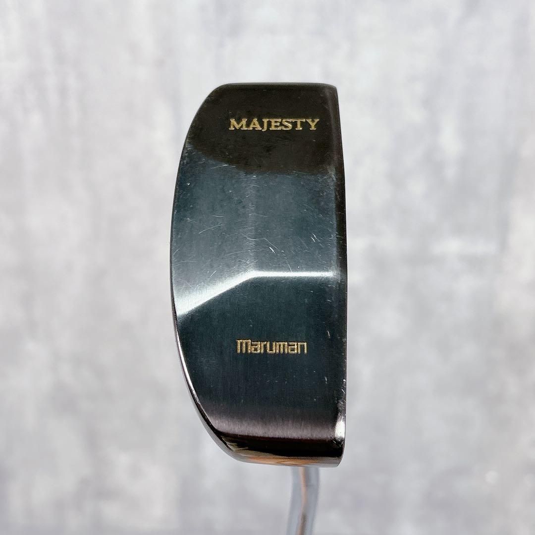 T318 マジェスティ チタニウム ミルドヘッド パター ゴルフクラブ メンズ T318 マジェスティ チタニウム ミルドヘッド パター ゴルフクラブ