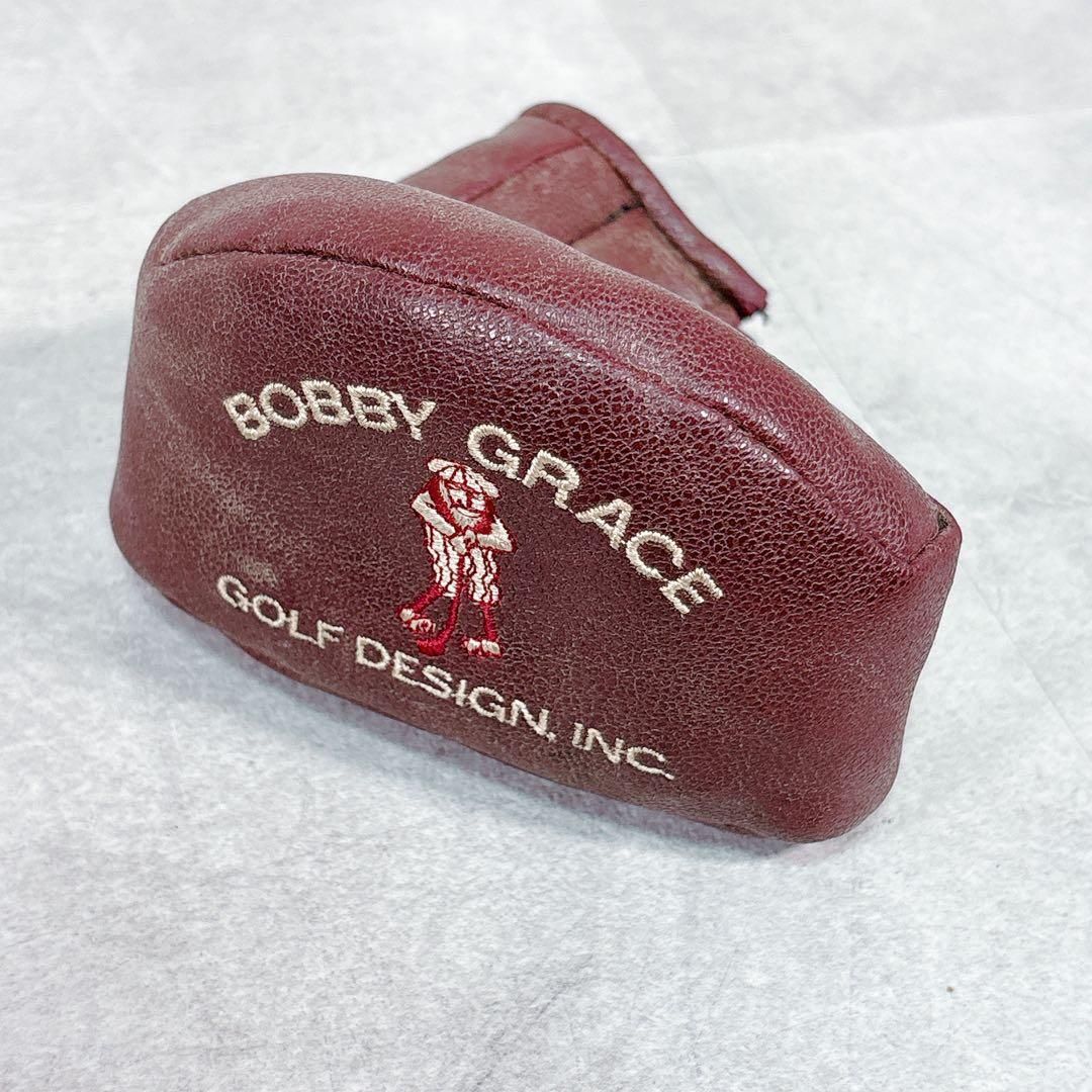 ★美品 BOBBY GRACE ザ・リトルマン HSM パター カバー付 Bobby T390 BOBBY GRACE ザ・リトルマン HSM パター 純正カバー付