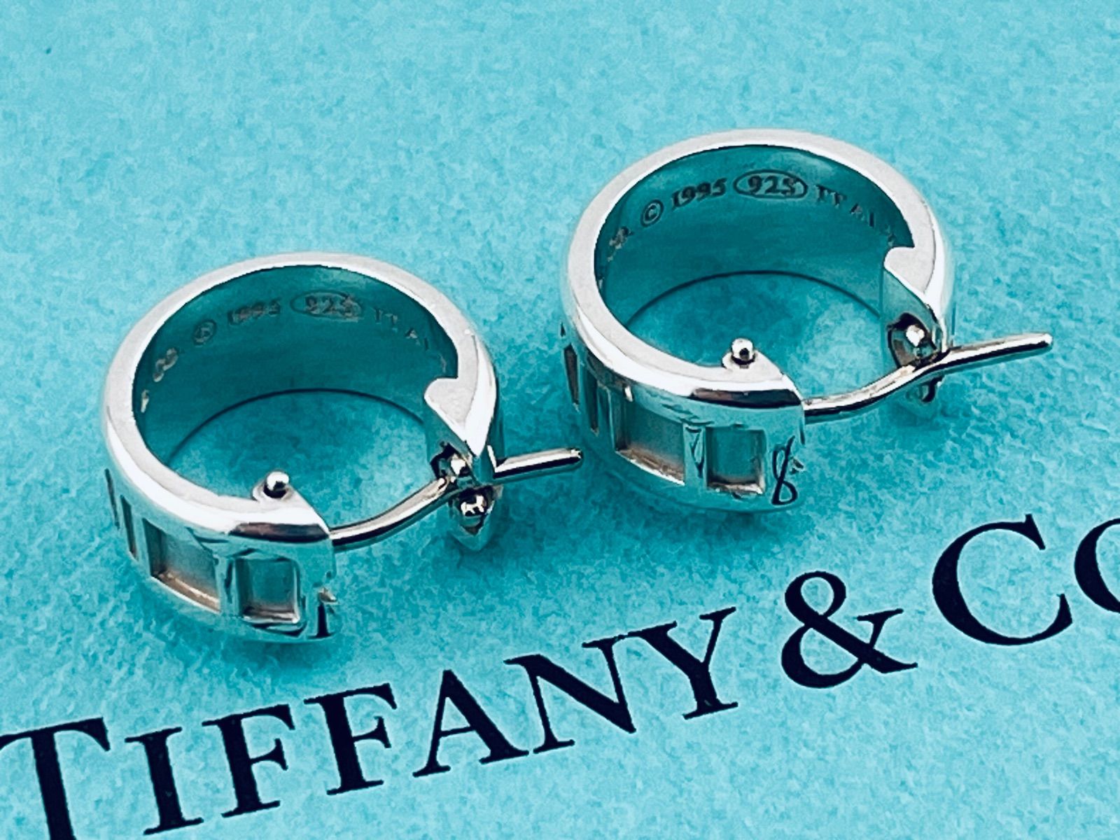 a217 Tiffany&Co. オールド ティファニー 1995 アトラス ATLAS フープ 