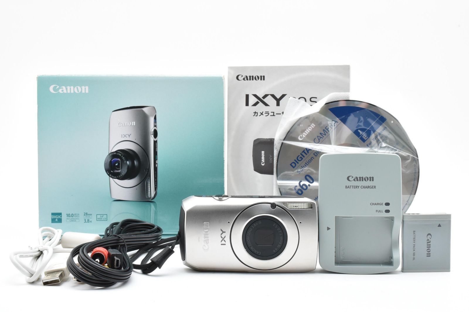 返品保証】☆良品☆ Canon IXY 30S キャノン コンパクトデジタルカメラ 