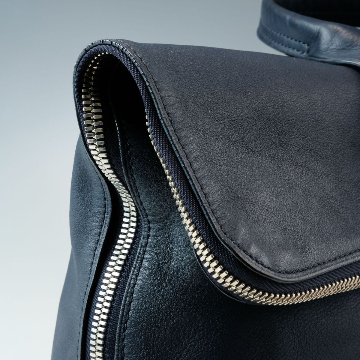 3.1 Phillip Lim レザー トートバッグ HOUR BAG ネイビー ビジネス