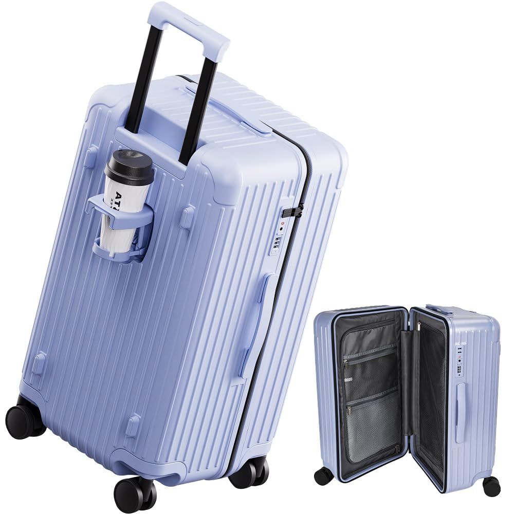 新品未使用 スーツケース 機内持ち込み カップホルダー付き 静音 S