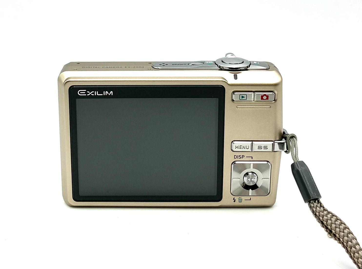 完動品 外観美品】CASIO EXILIM EX-Z500 ゴールド カシオ イクシリム