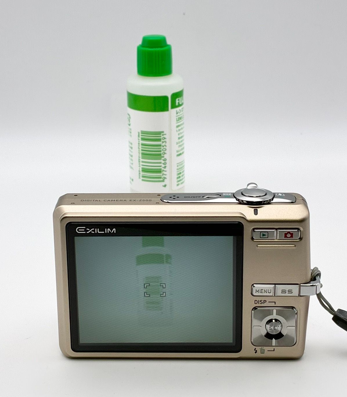 完動品 外観美品】CASIO EXILIM EX-Z500 ゴールド カシオ イクシリム