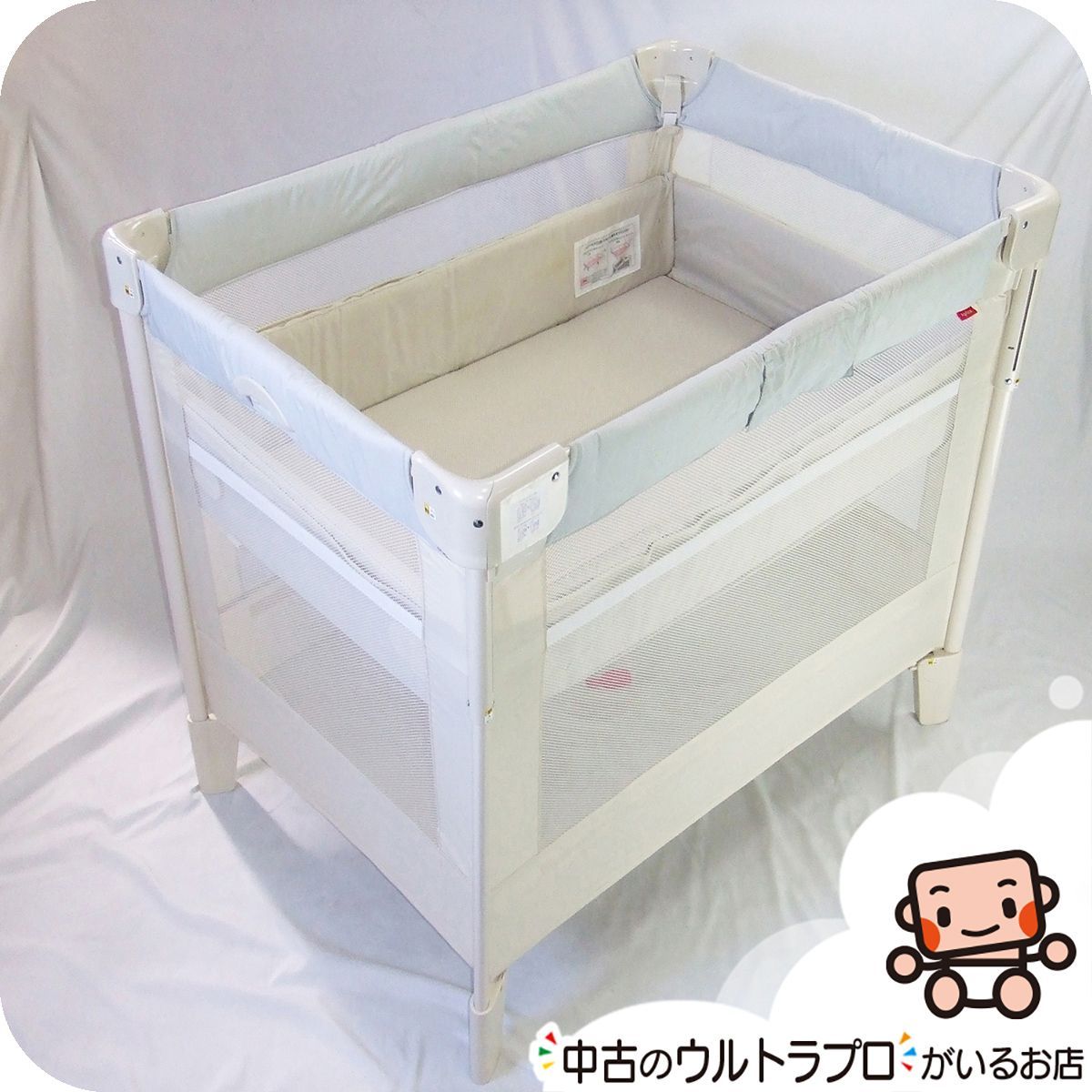 お得っ！厳選】綺麗 ベビーベッド アップリカ ココネルエアーAB Aprica 